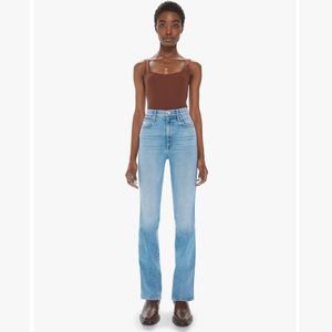 Mother Denim High Waisted Smokin Double Heel Jeans